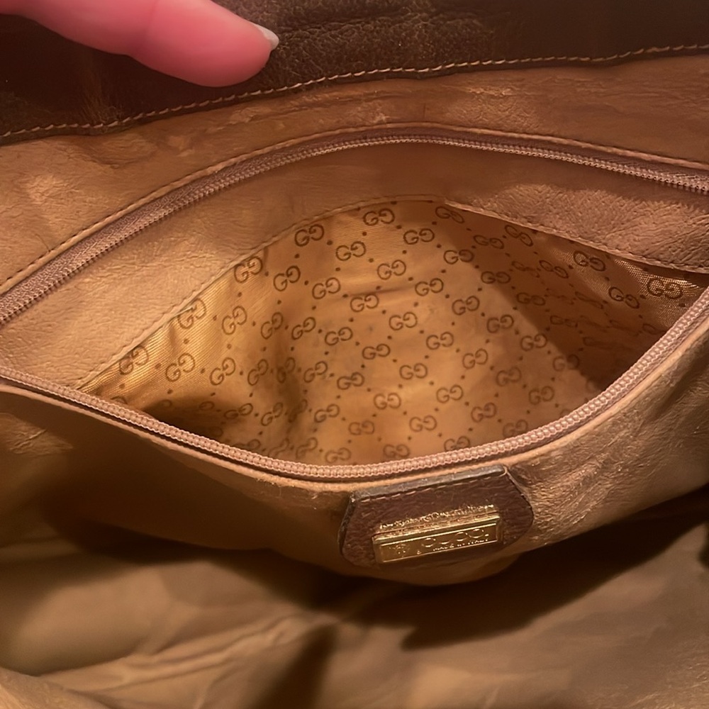 Gucci Brown and Tan Shoulder Bag - Picture 8 of 8